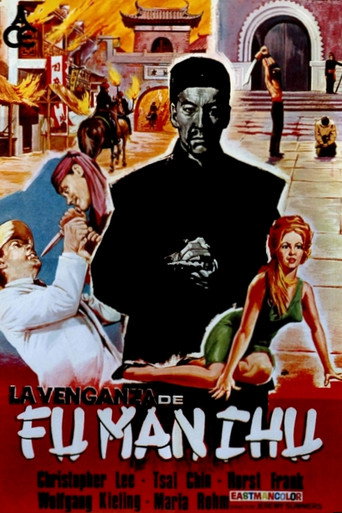 Cartel de La venganza de Fu-Manchú