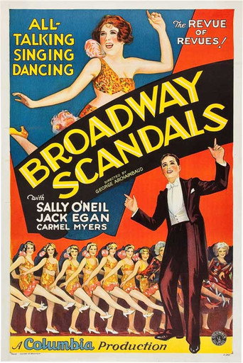 Cartel de Broadway Scandals