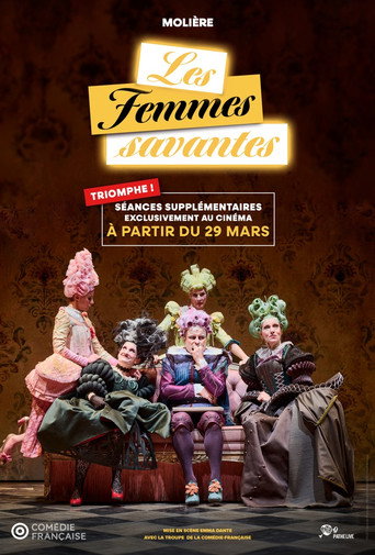 Cartel de Les femmes savantes