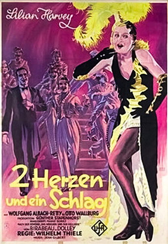 Cartel de Zwei Herzen und ein Schlag