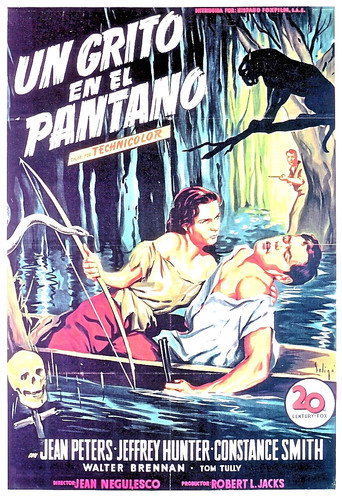 Cartel de Un grito en el pantano