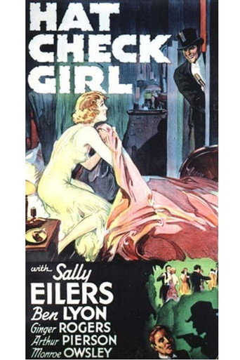 Cartel de Hat Check Girl