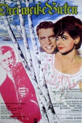 Cartel de Drei weiße Birken