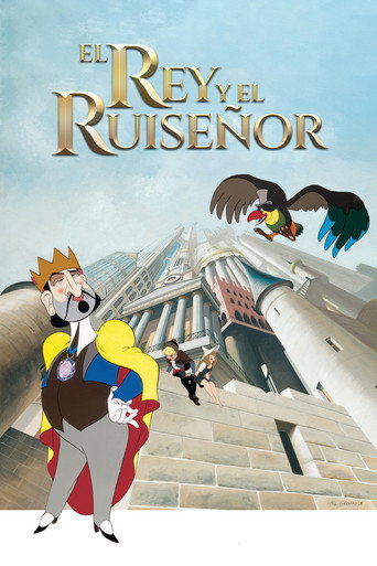 Cartel de El rey y el ruiseñor