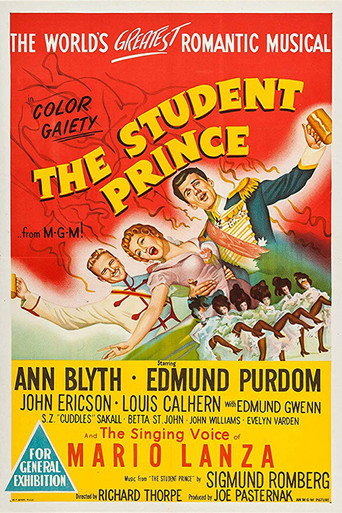 Cartel de The Student Prince