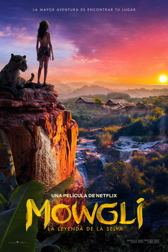 Cartel de Mowgli. La leyenda de la selva