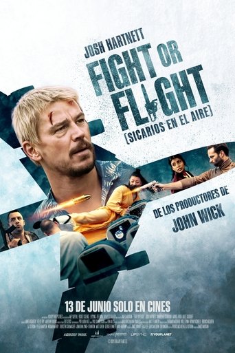 Cartel de Fight or Flight (Sicarios en el aire)