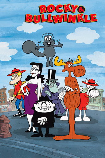 Cartel de Las aventuras de Rocky y Bullwinkle