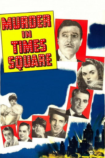 Cartel de Murder in Times Square