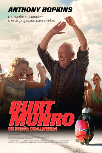 Cartel de Burt Munro: Un sueño, una leyenda
