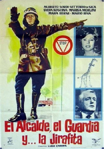 Cartel de El alcalde, el guardia y la jirafita
