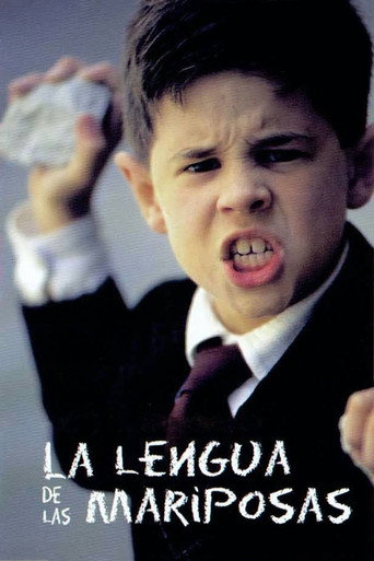 Cartel de La lengua de las mariposas
