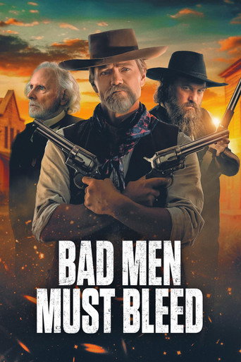 Cartel de Bad Men Must Bleed