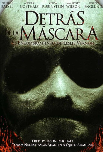 Cartel de Detrás de la máscara: El encumbramiento de Leslie Vernon