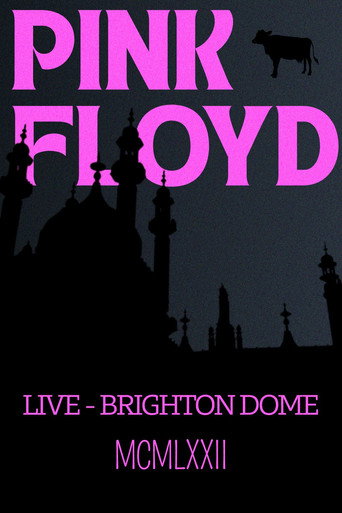 Cartel de Pink Floyd (Live at Brighton Dome) 1972