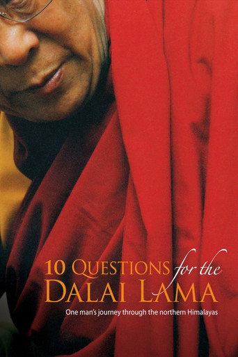 Cartel de 10 Preguntas al Dalai Lama