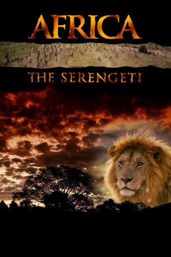 Cartel de África - El Serengeti
