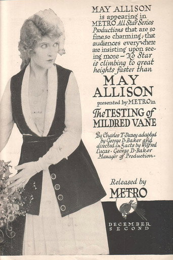 Cartel de The Testing of Mildred Vane