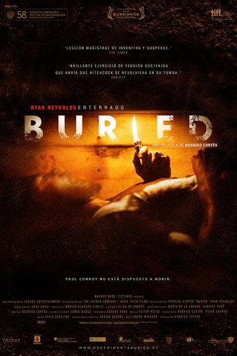 Cartel de Buried (Enterrado)