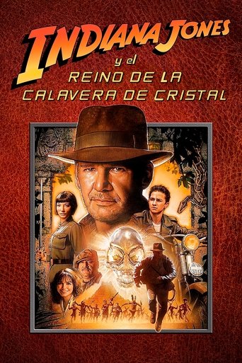 Cartel de Indiana Jones y el reino de la calavera de cristal