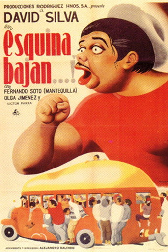 Cartel de ¡Esquina bajan...!