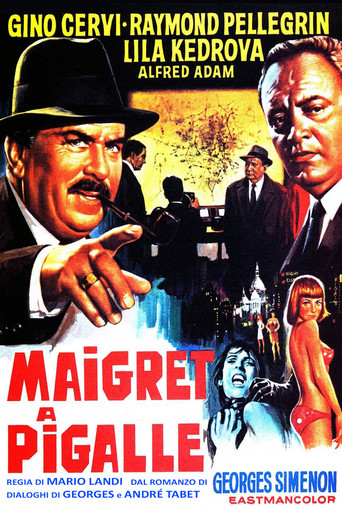 Cartel de Maigret a Pigalle