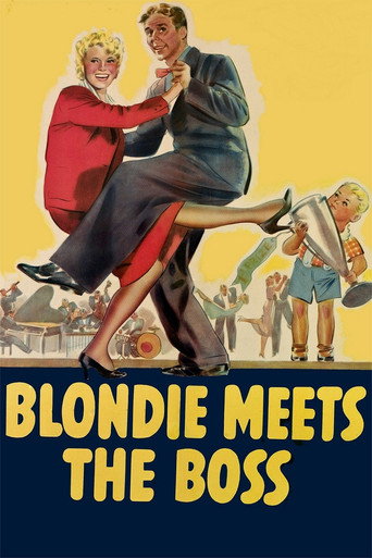 Cartel de Blondie Meets the Boss