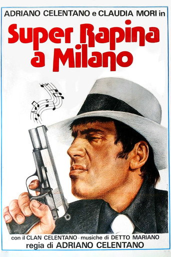 Cartel de Super robo en Milán