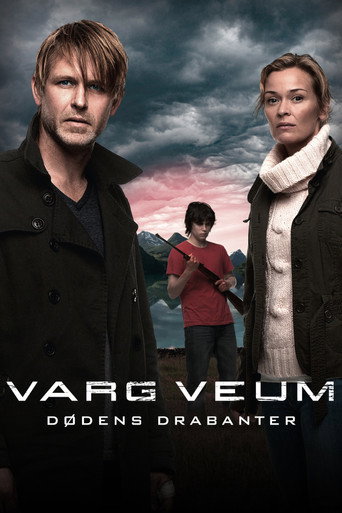 Cartel de Varg Veum Muertes satélites