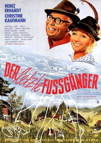Cartel de Der letzte Fußgänger