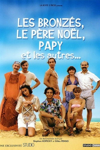 Cartel de Les Bronzés, le père Noël, papy et les autres
