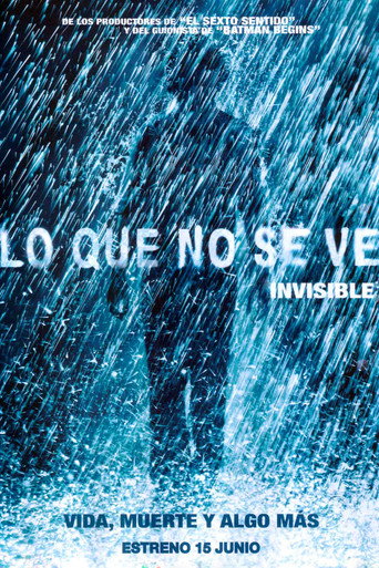 Cartel de Lo que no se ve (The Invisible)