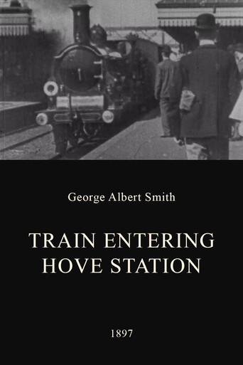 Cartel de Train Entering Hove Station