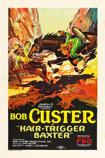 Cartel de Hair-Trigger Baxter