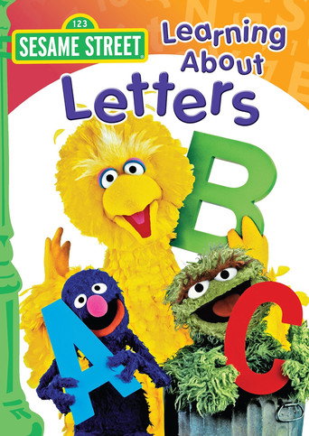 Cartel de Sesame Street: Learning About Letters