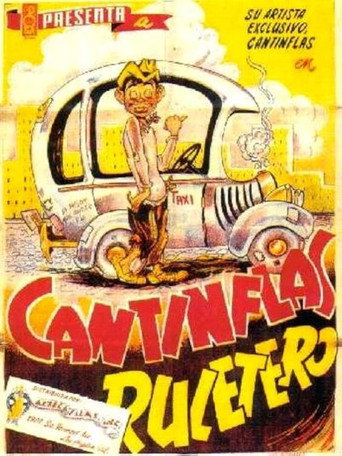 Cartel de Cantinflas Ruletero