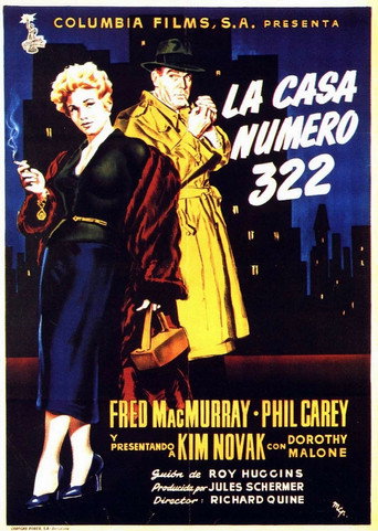 Cartel de La casa número 322