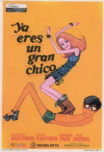 Cartel de Ya eres un gran chico