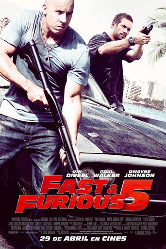 Cartel de Fast & Furious 5