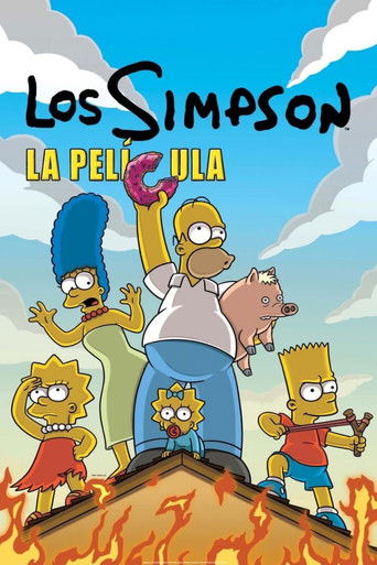 Cartel de Los Simpson: La película