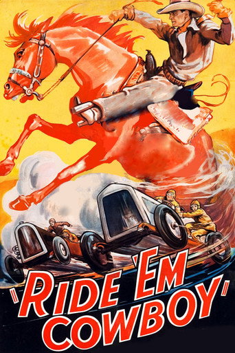 Cartel de Ride 'Em Cowboy