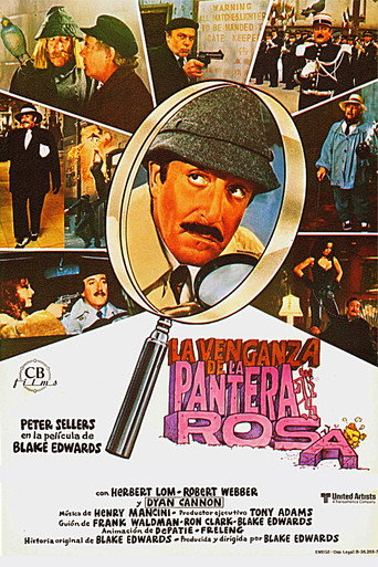 Cartel de La venganza de la pantera rosa