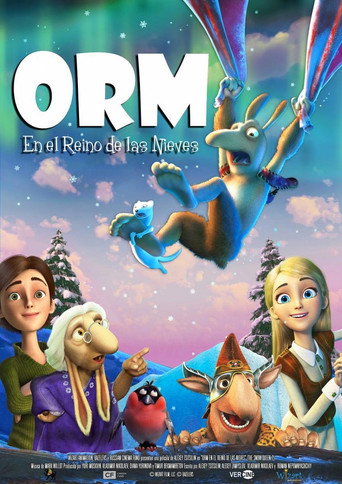 Cartel de Orm en el reino de las nieves