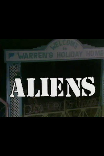 Cartel de Aliens