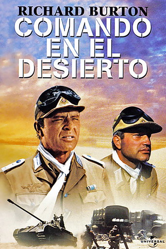 Cartel de Comando en el desierto