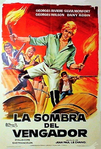 Cartel de La sombra del vengador
