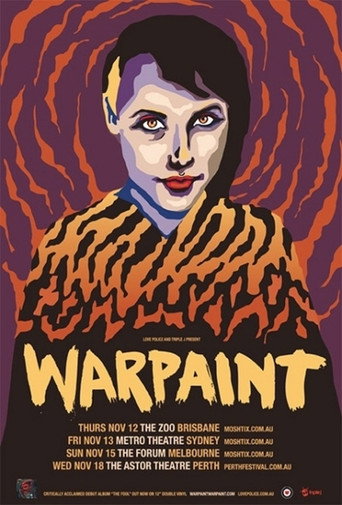 Cartel de Warpaint