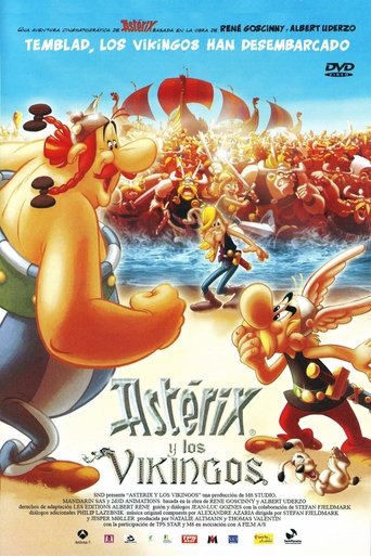 Cartel de Astérix y los vikingos