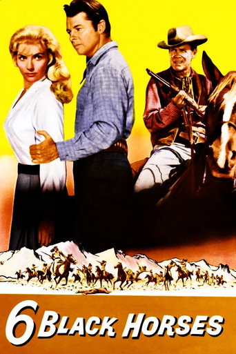 Cartel de Seis caballos negros