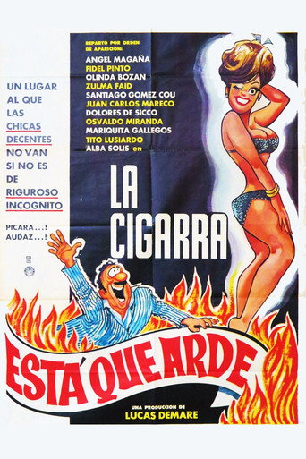 Cartel de La cigarra está que arde